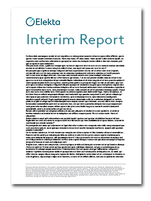 Interim Reports